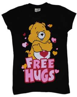 Free Hugs   Care Bears Sheer Womens T shirt  