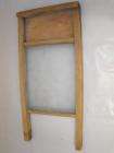Antique Vintage Victory # 508 Wood & Glass Wash Board Laundry Decor 