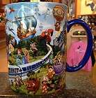 Walt Disney World Theme Park Storybook Mickey Mouse Large Ceramic Mug 