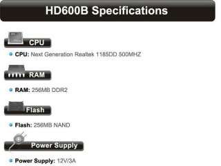   Wifi Full HD 1080p USB 3.0 MKV DTS HDD Network Media Player  