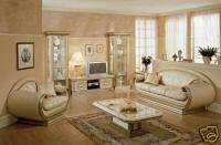 Luxus Polster Garnitur Sofa Couch 3 Sitzer + 1 Sessel Designermöbel 
