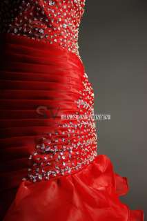 2012 Neu Rot Braun Rosa Abendkleider Partykleider Ballkleid Gr. 36 38 