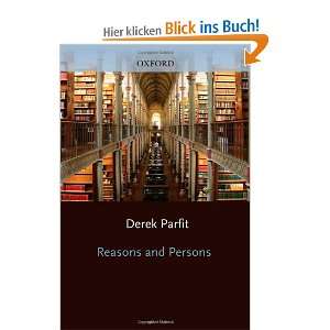 Reasons and Persons (Oxford Paperbacks)  Derek Parfit 