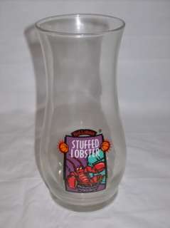 Red Lobster Glass Collectible Stuffed Lobster  