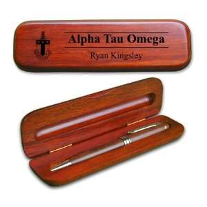  Alpha Tau Omega Wooden Pen Set