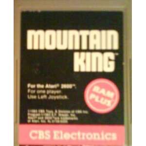  Atari 2600   Mountain King   By CBS Electronics 