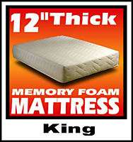 INCH THICK   5ft King Memory Foam Mattress Topper  
