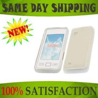 Clear Gel Case Cover Skin for Samsung S5260 Star II 2  