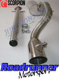 SCORPION EXHAUST FOCUS RS MK1 02 03 FLEXI BACK SYSTEM STAINLESS 4 