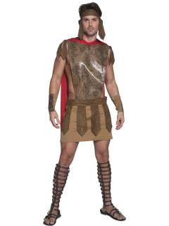 Adult Roman Warrior History Costume (M) Fancy Dress  