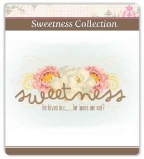 Pink Paislee ~SWEETNESS~ Cardstock Stickers COMBO 2p  