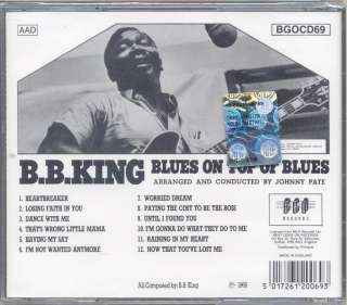 KING, Blues on top blues   CD MUS  