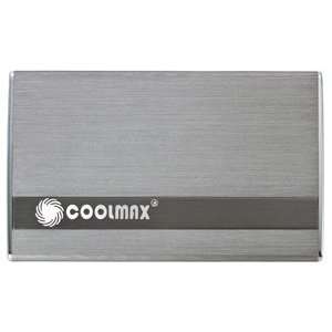  Coolmax 25IN Sata Ext Encl Esata and USB Grey HD 250T 