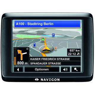 Navigon 1400 with UK and ROI GPS Sat Nav. 4020907011783  