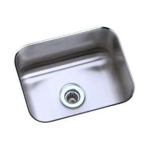  14 1/2X11 3/4 1 Bowl Stainless Steel Undercounter Sink 