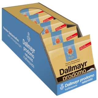   Dallmayr prodomo naturmild, Lot de 5, 5 x 16 Dosettes de Café