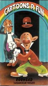 Cartoons R Fun. Egghead (1989) VHS  