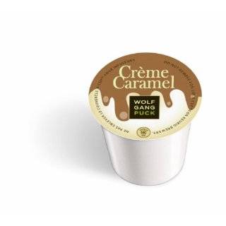 Wolfgang Puck Coffee, Creme Caramel, 24 Count K Cup for Keurig Brewers