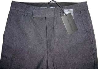   Pantalon femmes SIMULTANEOUS noir laine & coton taille 40 made 