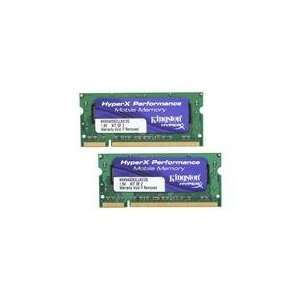  Kingston HyperX 2GB (2 x 1GB) 200 Pin DDR2 SO DIMM DDR2 