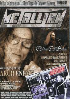   Metallian #40  ARCH ENEMY  Children Of Bodom, Opeth, Impaled 