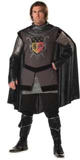 Adult Super Deluxe Dark Medieval Knight Costume   Medieval Costumes