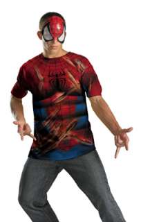 Marvel Universe Spider Man Shirt Child/Adult Costume for Halloween 
