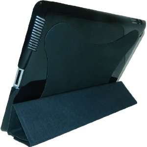 Hunter Polyurethane Smart Cover with Hard Back Protector Case for IPad 