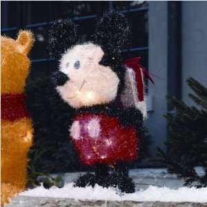   Christmas Mickey Mouse Fuzzy Buddie Indoor/Ourdoor