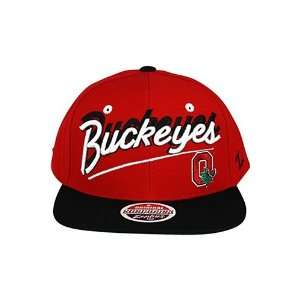 com Zephyr Shadow Script Ohio State University Buckeyes Snapback Hat 
