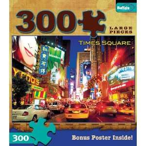  Buffalo Games Large Size Travel Times Square 300 Pieces 