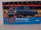 1991 Chevrolet S10 Blazer Truck Brochure