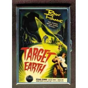 TARGET EARTH 1954 SCI FI ID Holder, Cigarette Case or Wallet Made in 
