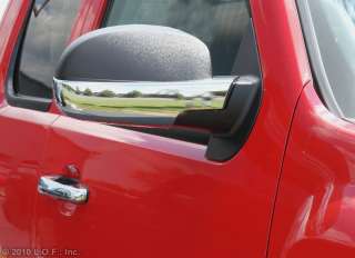 Chevy GMC Truck SUV Chrome Door Mirror Cover Trim Kit  