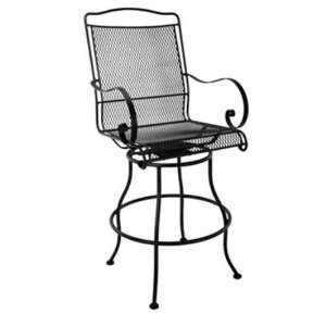  O.W. Lee Avalon Swivel Counter Stool with Arms 4374 
