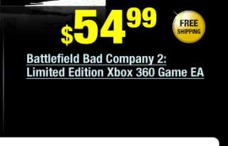 Battlefield Bad Company 2 Limited Edition Xbox 360 Game EA