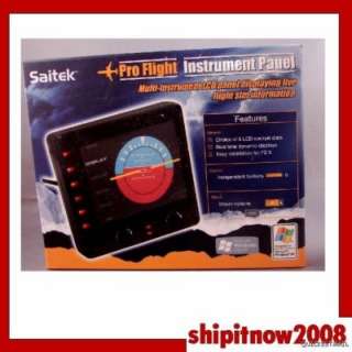 Saitek PZ 46 Pro Flight Simulator Instrument Panel Color LCD Screen 