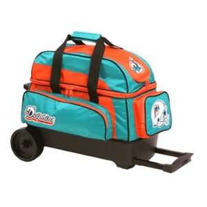  NFL Double Roller Bowling Bag  Miami Dolphins Sports 