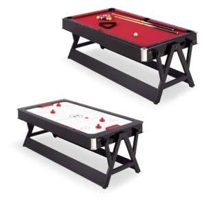 Harvard Pool Table & Air Hockey Table 2 in 1 Game Combo  
