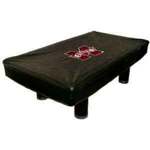    Mississippi State Pool Table Cover   8 Foot: Sports & Outdoors