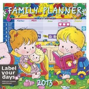  Family Planner 2013 Wall Calendar