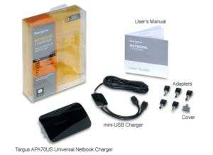 NEW Targus NETBOOK LAPTOP PHONE CHARGER ACER DELL HP IBM LEVENO ASUS 