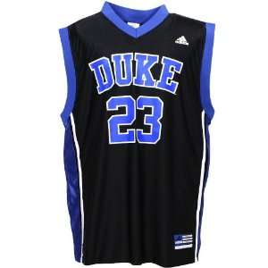  Adidas Duke Blue Devils #23 Black Alternate Replica Basketball 