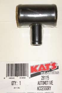 Kats 28115 T Radiator / Heater Hose Connector 1 1/2 X 5/8  