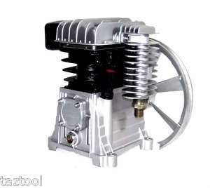 Twin Piston Air Compressor Head Pump 2 HP 115psi 8 bar  