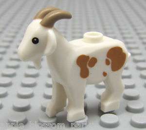 NEW Lego Little White GOAT Farm Animal minifig size  