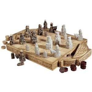   Antique Replica Chess Set/chess Pieces And Board Toys & Games