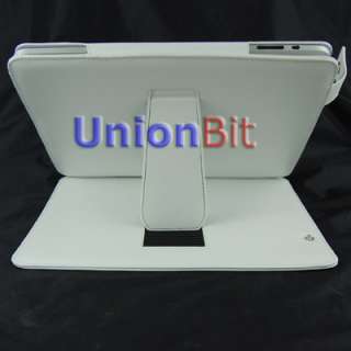   white Case Cover Stand holder mount pouch bag for Apple iPad 1 1st Gen