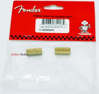 Genuine Fender 2 Point Tremolo Inserts   2 Pack 717669612184  