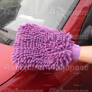 New Soft Mitt Microfiber Car Wash Washing Cleaning Glove  